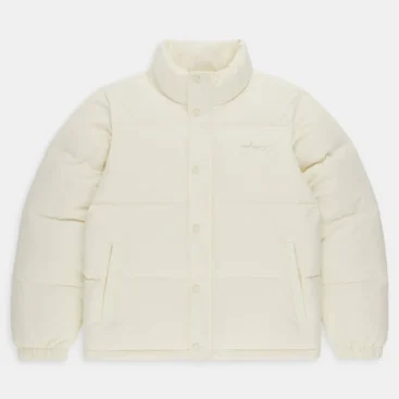 Cream Madhappy Cozy Puffer Jacket