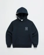 Madhappy Yankees Embroidered Fleece Navy Blue Hoodie