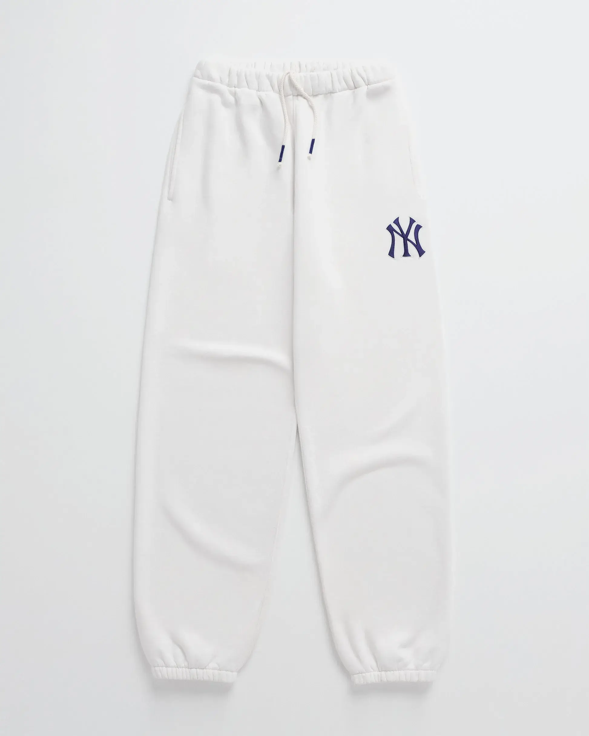 White-Madhappy-Yankees-Embroidered-Fleece-Sweatpants-Madhappy-Clothing.webp